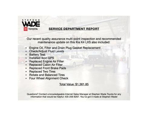 Steel Gray 2025 Kia K4 LXS