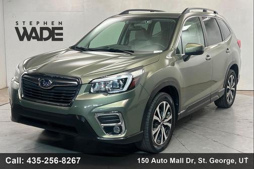 Jasper Green Metallic 2019 Subaru Forester Limited