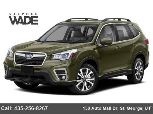 Jasper Green Metallic 2019 Subaru Forester Limited