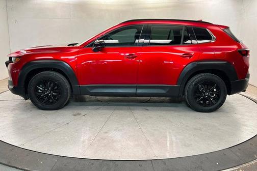 Soul Red Crystal Metallic 2025 Mazda CX-50 Hybrid Premium Package