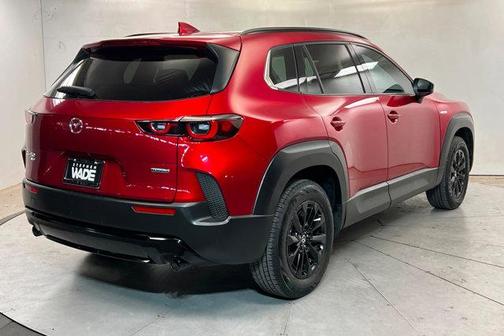 Soul Red Crystal Metallic 2025 Mazda CX-50 Hybrid Premium Package
