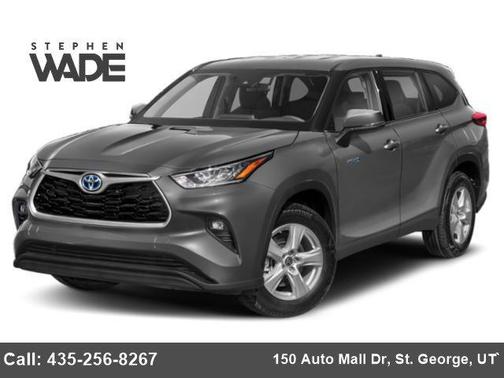 Magnetic Gray Metallic 2020 Toyota Highlander Hybrid XLE