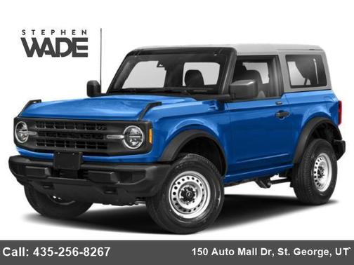 VELOCITY BLUE METALLIC 2021 Ford Bronco Black Diamond