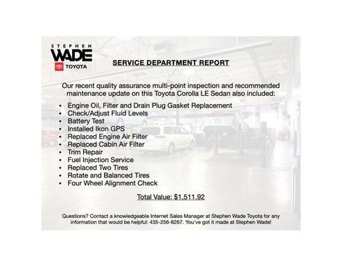 2025 Toyota Corolla LE