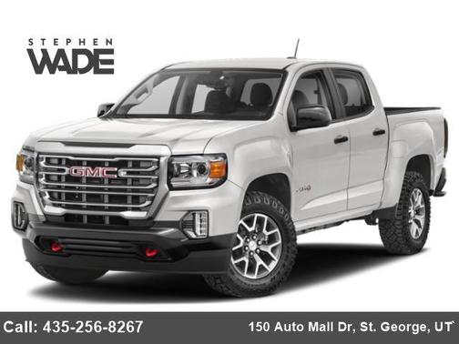 Summit White 2022 GMC Canyon AT4