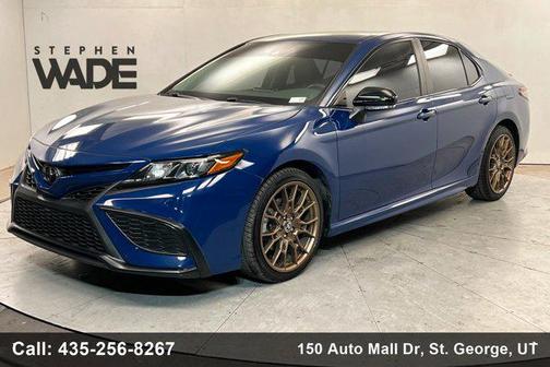 Reservoir Blue 2023 Toyota Camry SE