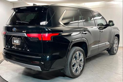 Midnight Black Metallic 2024 Toyota Sequoia Capstone