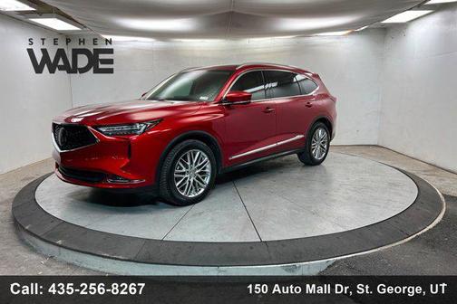 Performance Red Pearl 2023 Acura MDX Advance Package