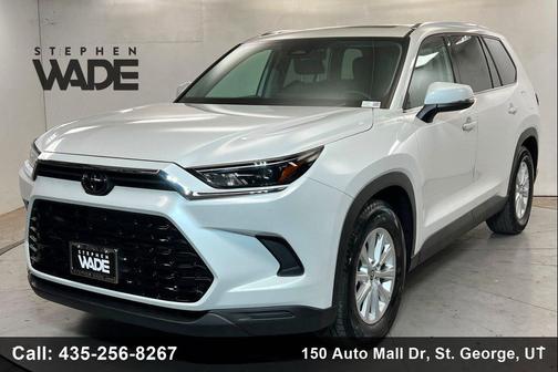 Wind Chill Pearl 2025 Toyota Grand Highlander XLE