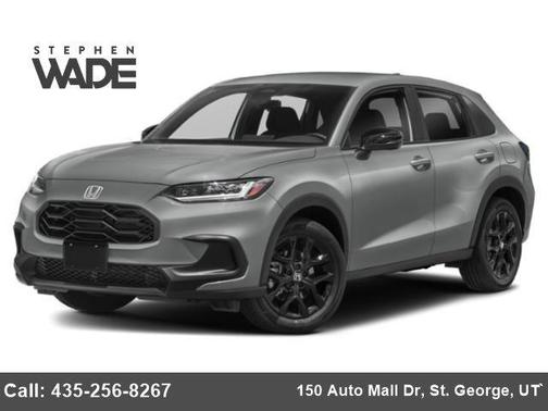 Urban Gray Pearl 2024 Honda HR-V 2WD Sport