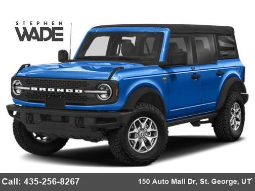 VELOCITY BLUE METALLIC 2022 Ford Bronco Badlands
