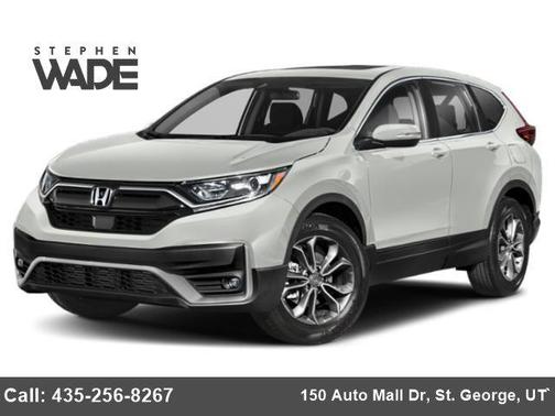 Platinum White Pearl 2022 Honda CR-V AWD EX