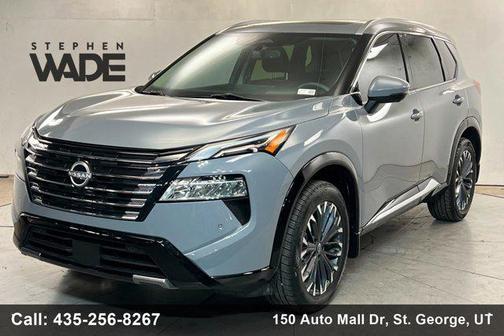 Boulder Gray Pearl 2024 Nissan Rogue Platinum