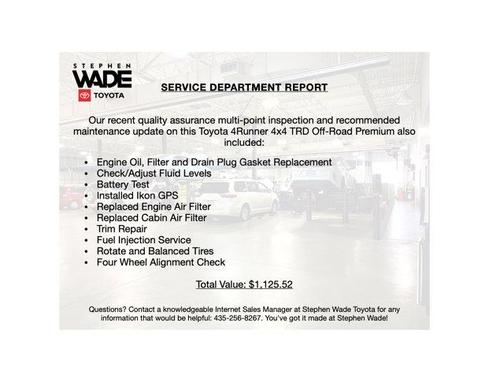 2024 Toyota 4Runner TRD Off Road Premium