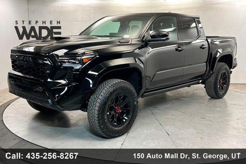 Black 2025 Toyota Tacoma Hybrid TRD Pro