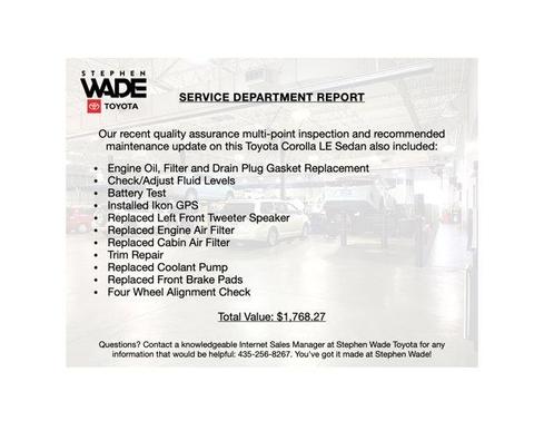 2022 Toyota Corolla LE