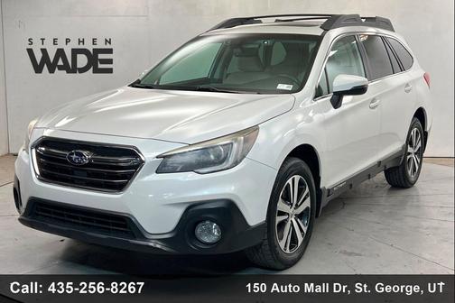 Crystal White Pearl 2018 Subaru Outback 2.5i Limited