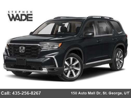 Crystal Black Pearl 2025 Honda Pilot Touring 8-Passenger