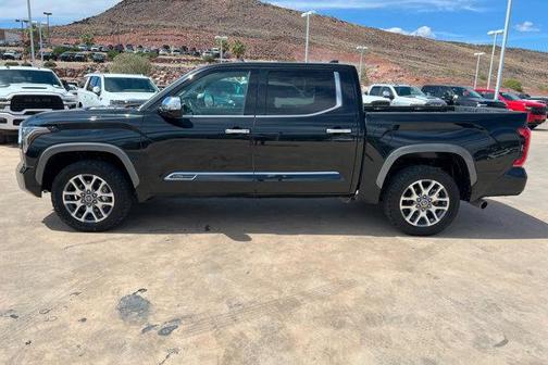 Midnight Black Metallic 2024 Toyota Tundra Hybrid 1794 Edition