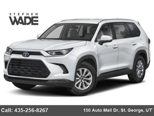 Wind Chill Pearl 2025 Toyota Grand Highlander XLE