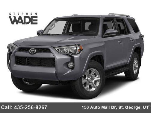 Magnetic Gray Metallic 2015 Toyota 4Runner Trail Premium