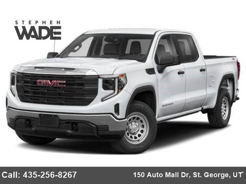 Summit White 2024 GMC Sierra 1500 SLT