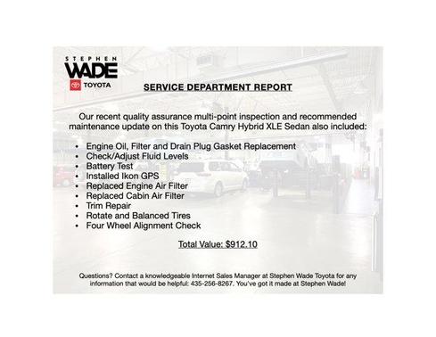 2023 Toyota Camry Hybrid XLE