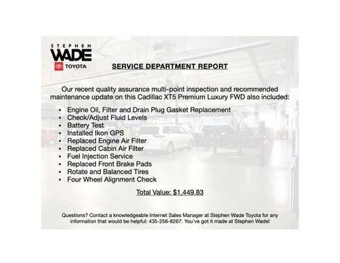 Radiant Silver Metallic 2020 Cadillac XT5 Premium Luxury