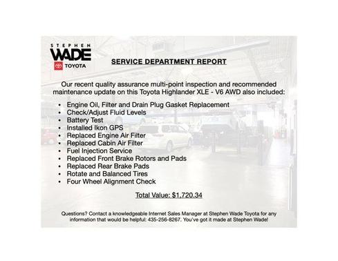 2019 Toyota Highlander XLE