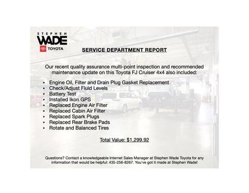 2013 Toyota FJ Cruiser Base