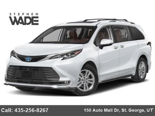 Ruby Flare Pearl 2024 Toyota Sienna Platinum