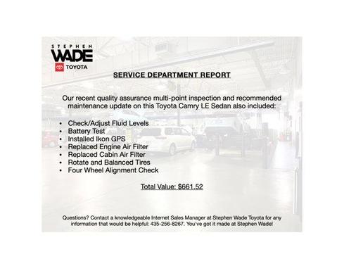 2025 Toyota Camry LE