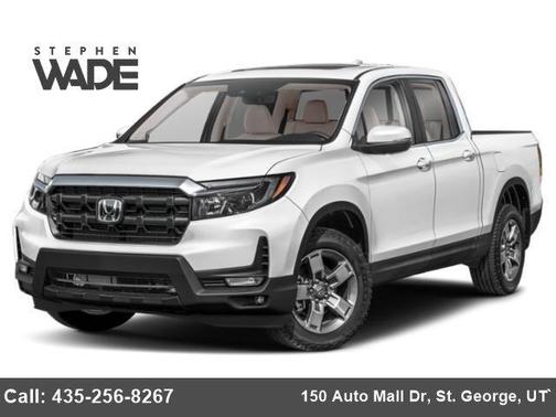 Platinum White Pearl 2024 Honda Ridgeline RTL