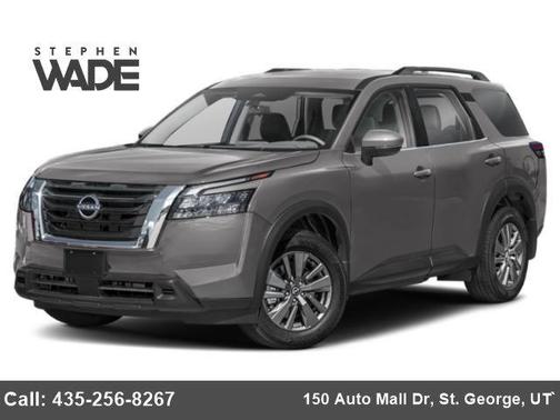 Gun Metallic 2025 Nissan Pathfinder SV 4WD