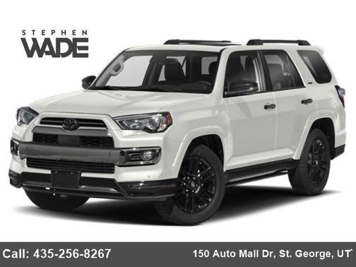 Blizzard Pearl 2020 Toyota 4Runner Nightshade Special Edition