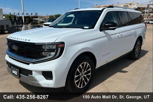 OXFORD WHITE 2025 Ford Expedition Max Platinum