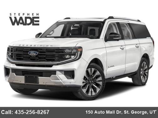 OXFORD WHITE 2025 Ford Expedition Max Platinum