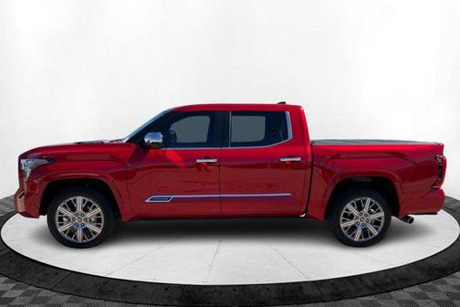 Supersonic Red 2024 Toyota Tundra Hybrid Capstone