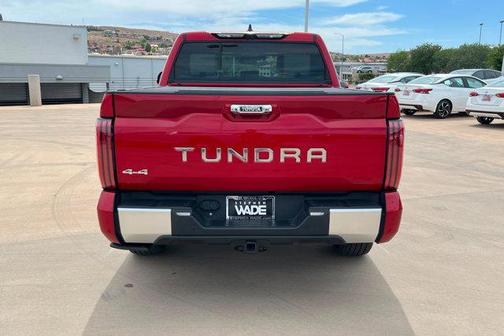 Supersonic Red 2024 Toyota Tundra Hybrid Capstone