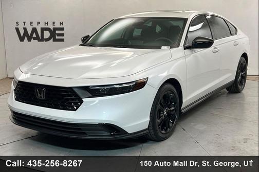 Platinum White Pearl 2025 Honda Accord SE