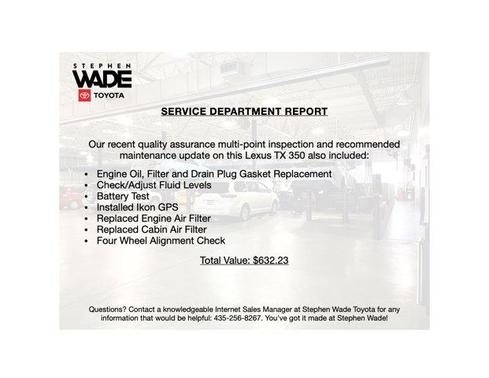 Wind Chill Pearl 2024 Lexus TX 350 Luxury