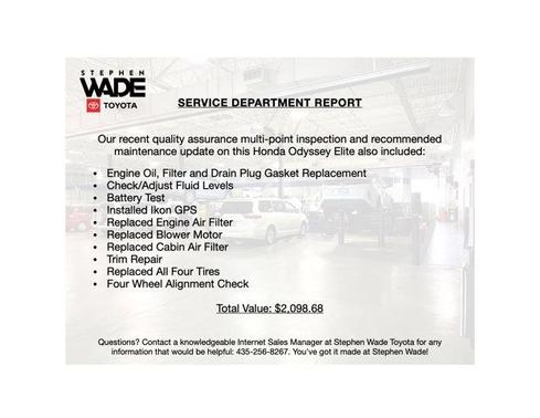 2019 Honda Odyssey Elite