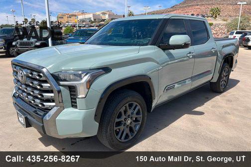 Lunar Rock 2025 Toyota Tundra Platinum