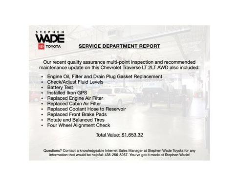 Sterling Gray Metallic 2024 Chevrolet Traverse LT