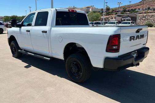 Bright White Clearcoat 2025 RAM 2500 Tradesman Crew Cab 4x4 6'4' Box