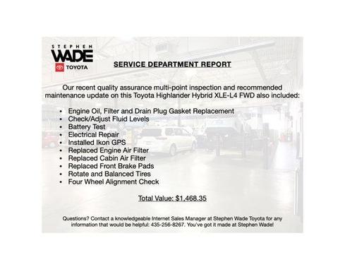 2021 Toyota Highlander Hybrid XLE