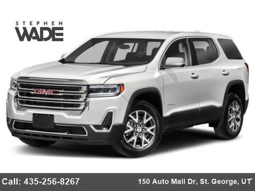 Summit White 2020 GMC Acadia AWD SLT