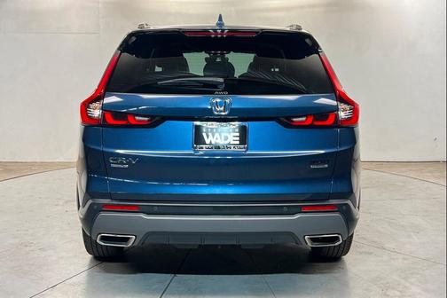 Canyon River Blue Metallic 2025 Honda CR-V Hybrid Sport Touring AWD