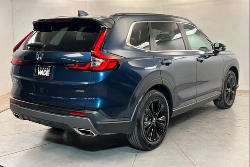 Canyon River Blue Metallic 2025 Honda CR-V Hybrid Sport Touring AWD