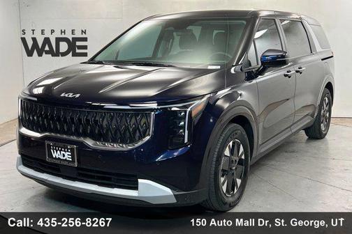Deep Chroma Blue 2025 Kia Carnival Hybrid LXS